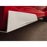 FIAT 500 ABARTH/ 500T Side Rocker Winglets - Cavallino Design - Satin Black Finish